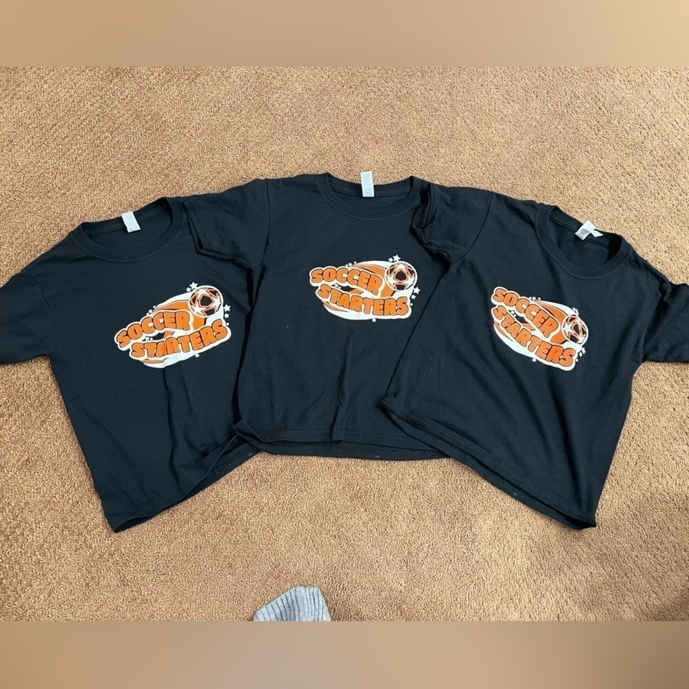Bundle of 3 Boys Soccer Starters Size XS